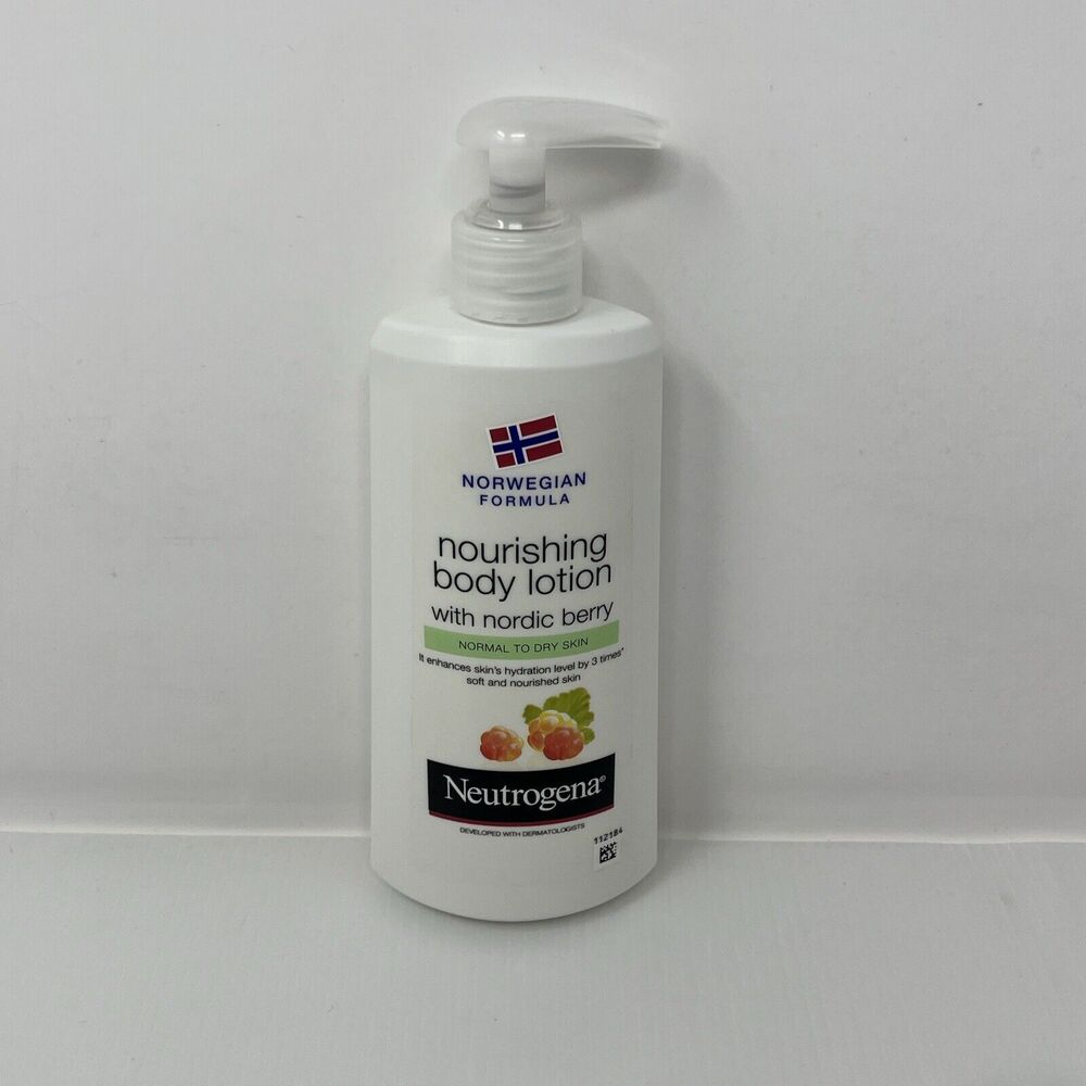 Neutrogena Nordic Berry Norwegian Formula Body Lotion Normal to Dry 250ml‎ New